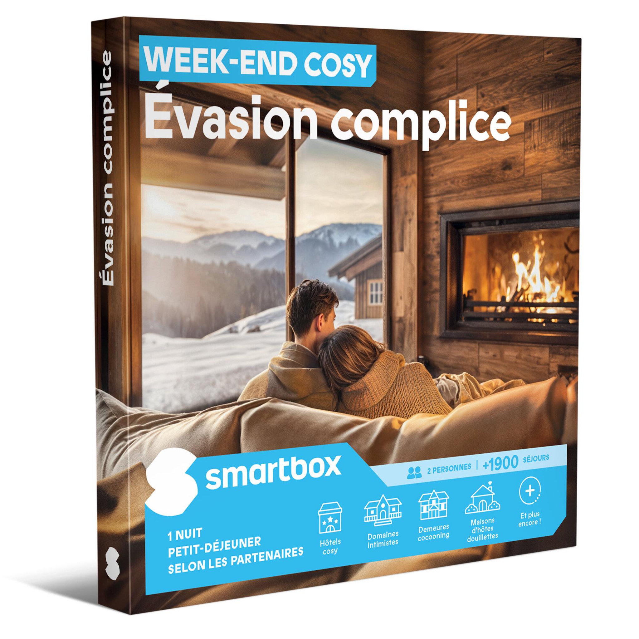 Smartbox Week-end cosy - évasion complice - coffret cadeau séjour