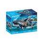 Voir la diapositive 1 : PLAYMOBIL 71793 Pirate et requin géant avec machoire articulée