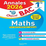 MATHS 1RE GENERALE. SUJETS ET CORRIGES, EDITION 2026, Barbazo Eric