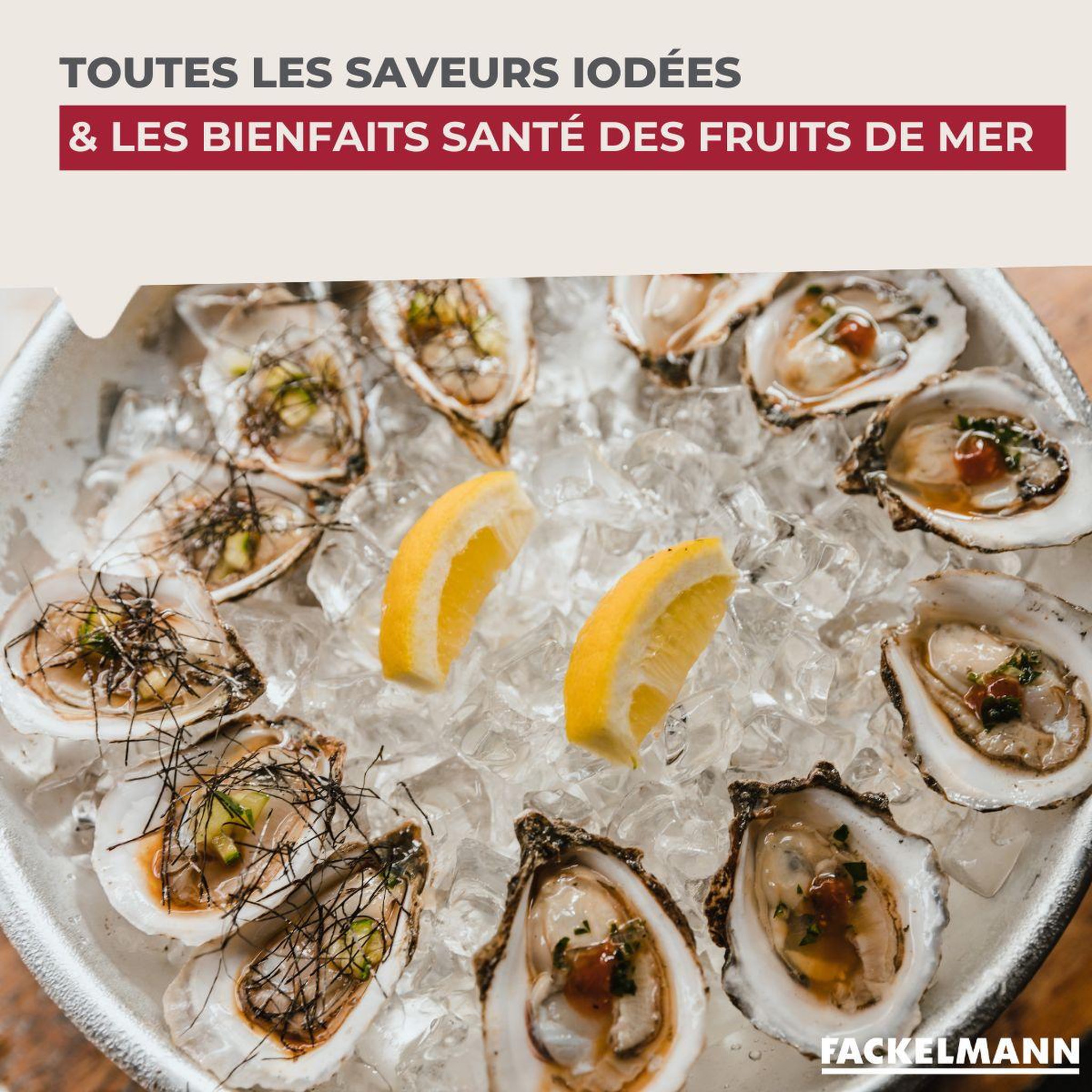 Voir la diapositive 4 : Fackelmann Plateau pour fruits de mer 35 cm fackelmann spécialités culinaires