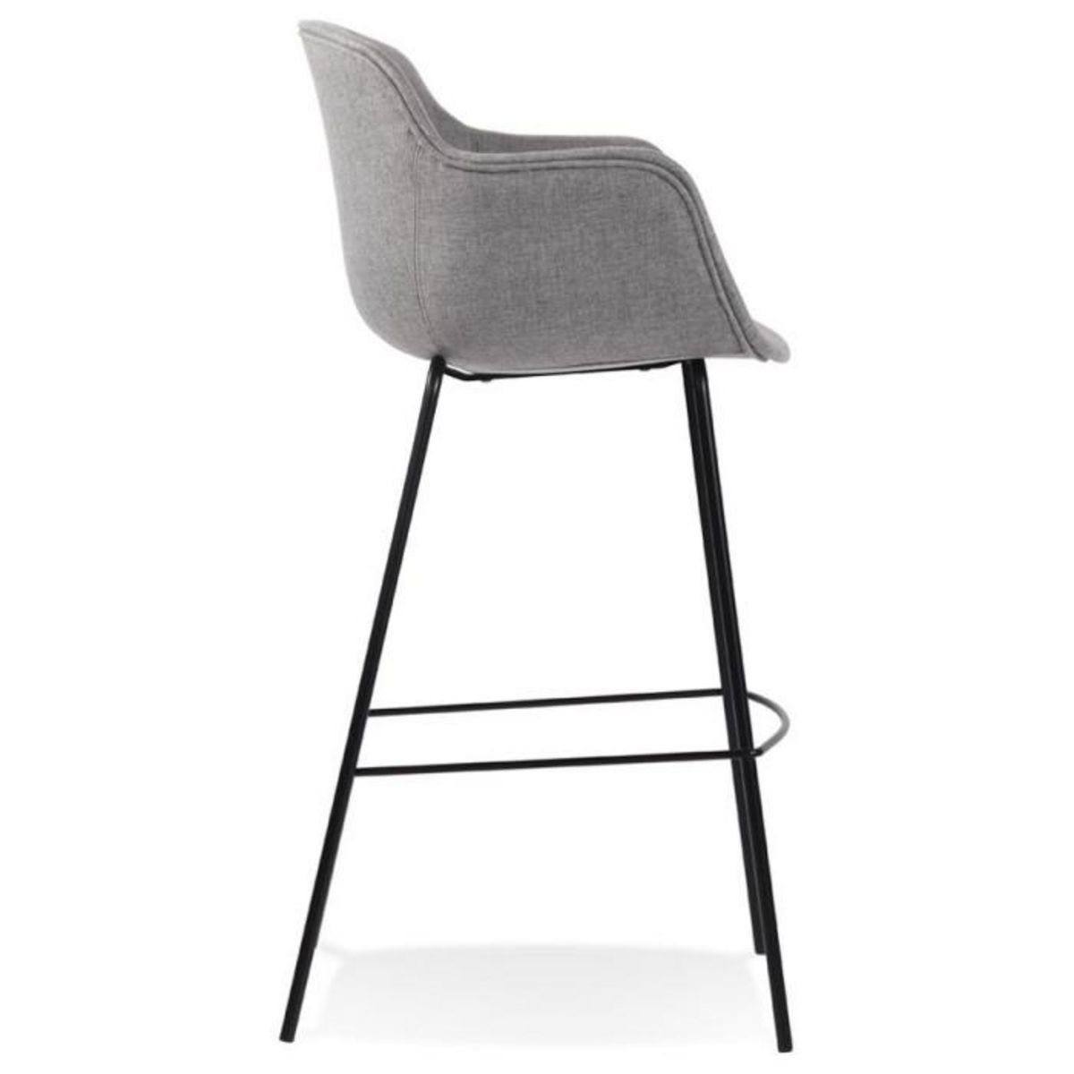 Paris Prix Tabouret de Bar Design  Largesa  107cm Gris