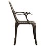 Voir la diapositive 4 : VIDAXL Chaises de jardin lot de 2 Aluminium coule Bronze