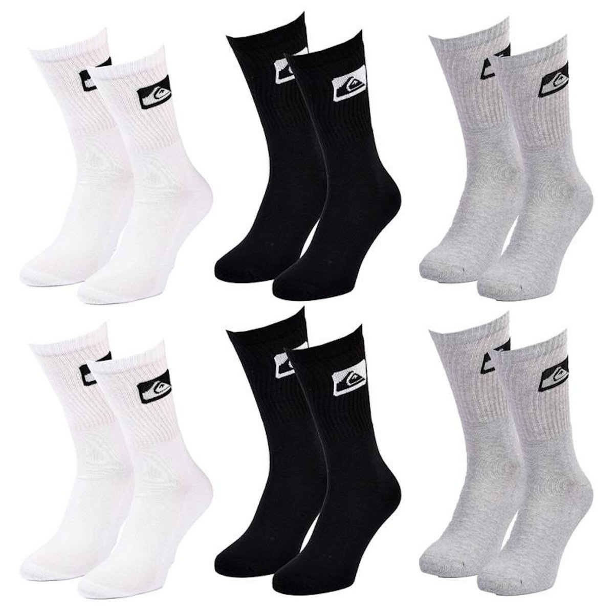 QUIKSILVER Chaussettes QUIKSILVER CUSHIONED CREW
