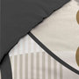 Voir la diapositive 2 : Douceur d'Intérieur Housse de couette 240x220 + 2 taies SANTANA 100% coton