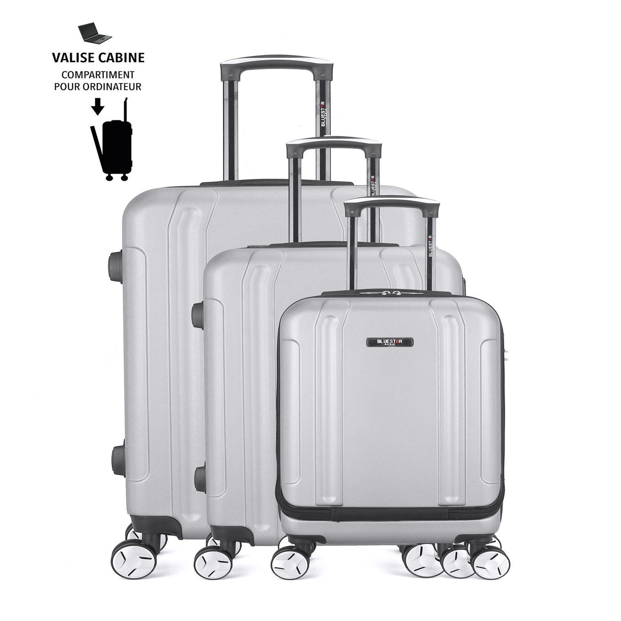 BLUESTAR Bluestar - set de 3 valises baltimore 75 cm 4 roues