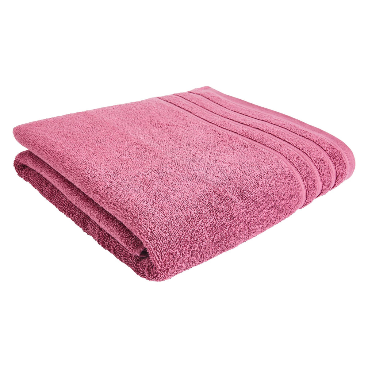 ACTUEL Drap de bain uni en coton bouclé 500 gr/m2