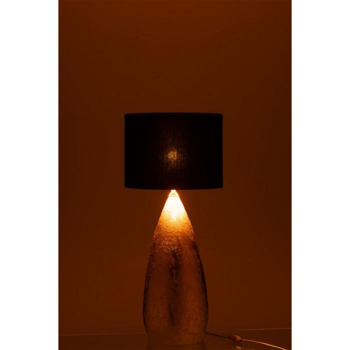 Paris Prix Lampe à Poser Goutte en Céramique  Plum  79cm Or
