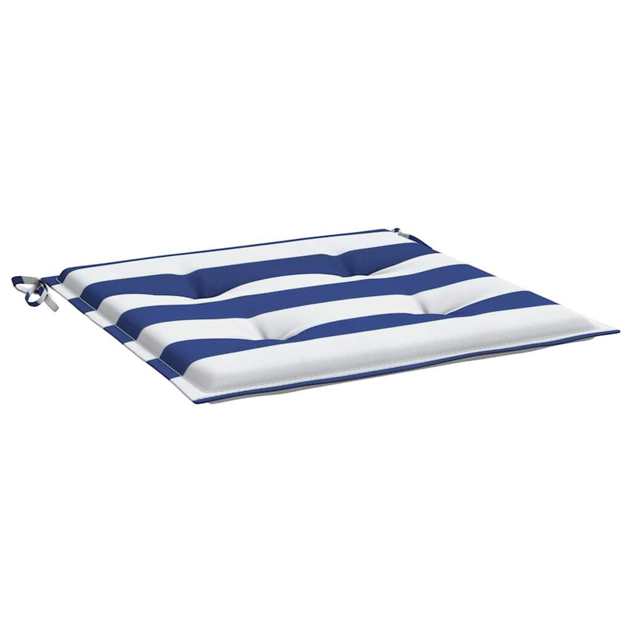 Voir la diapositive 5 : VIDAXL Coussins de chaise de jardin lot de 2 50x50x3 cm tissu