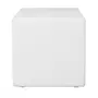Paris Prix Lampe Cube d'Extérieur  Télécommande  25cm Blanc