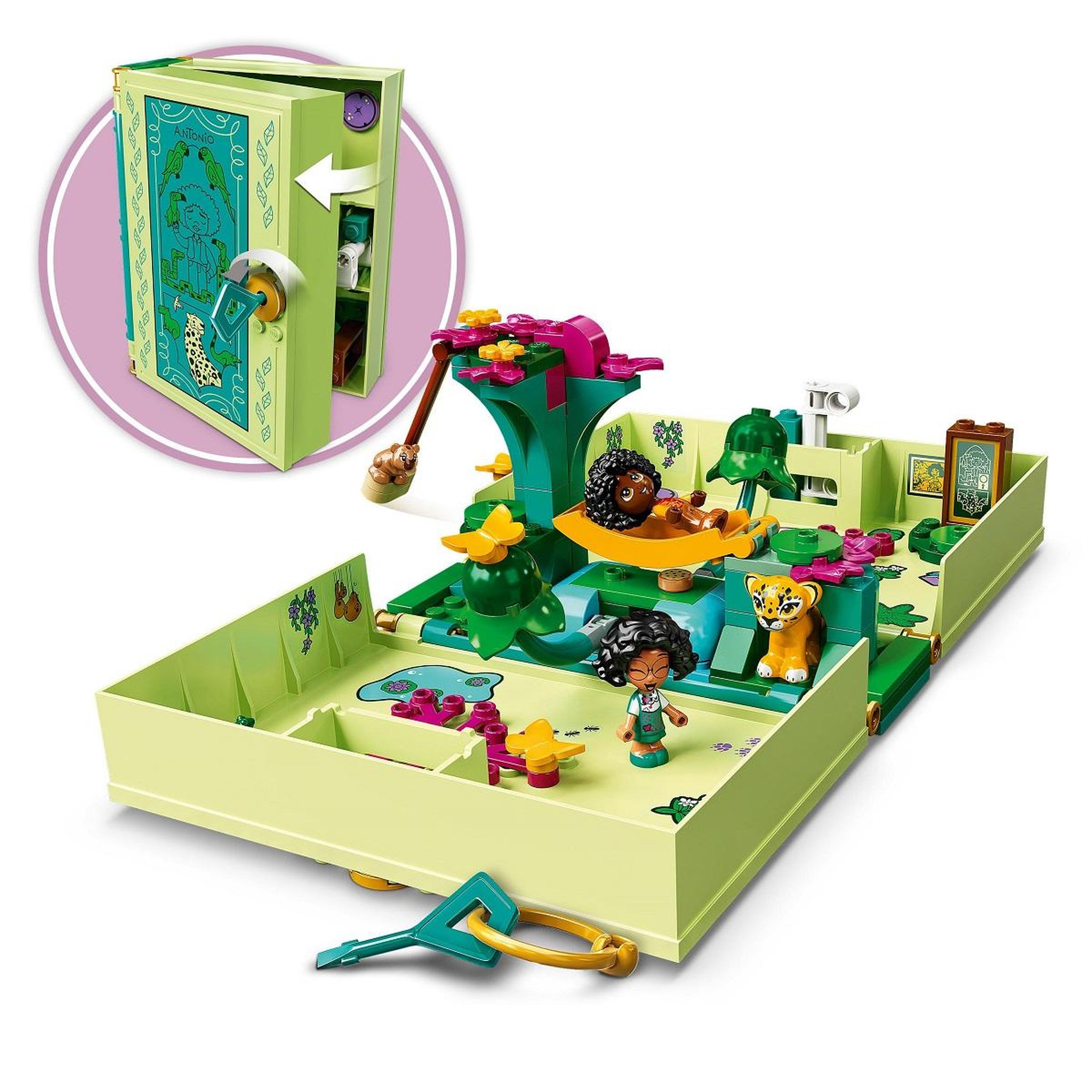 Voir la diapositive 2 : LEGO Disney Encanto 43200 La Porte Magique d'Antonio - Encanto