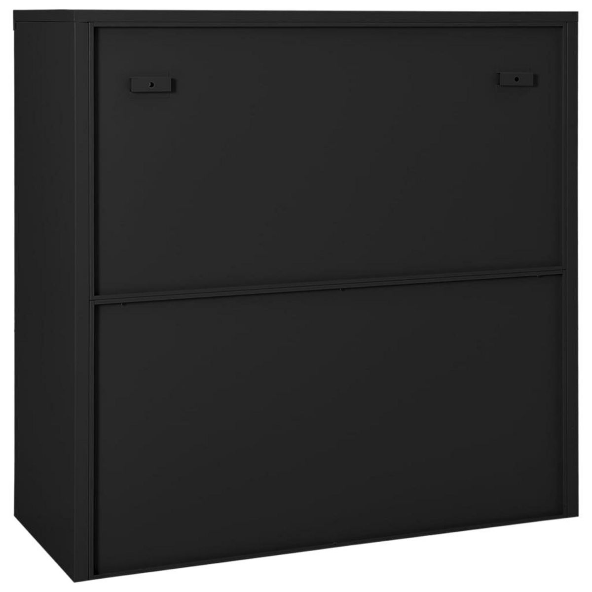 VIDAXL Armoire a portes coulissantes Anthracite 90x40x90 cm Acier