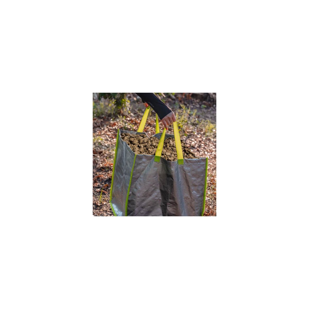 SUAN Sac à gravats - Multiusages - Avec poignées - Contenance : 100 Litres