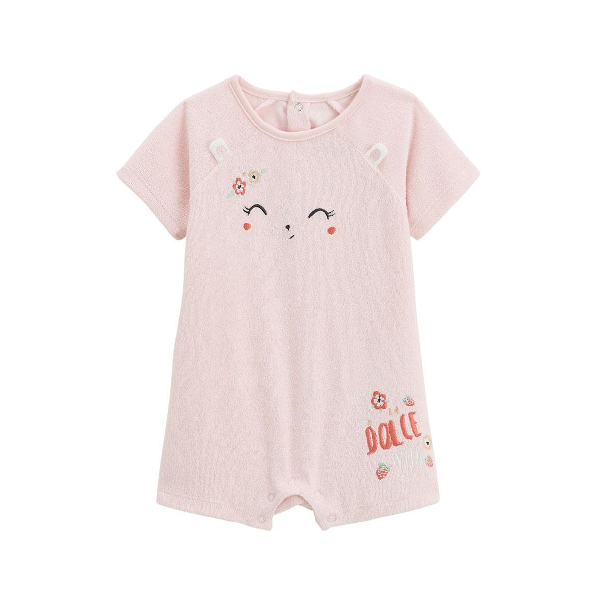 Petit Béguin Barboteuse bébé en éponge Saona