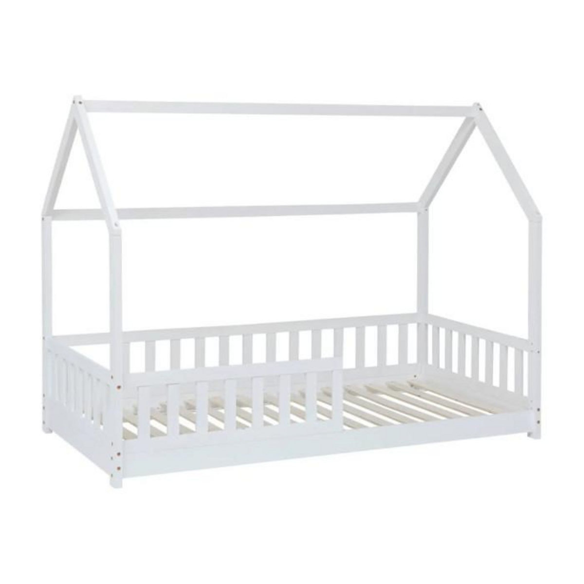 Atmosphera Kids Lit Cabane Design  Bosco  90x90cm Blanc