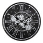Voir la diapositive 1 : ATMOSPHERA Horloge Murale Vintage  Izia  50cm Noir & Blanc