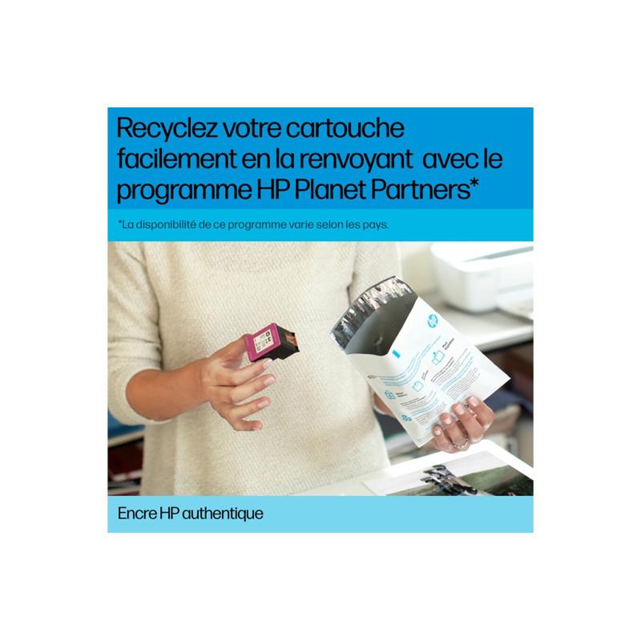 Voir la diapositive 5 : HP Cartouche d'encre pack multipack 4 originales 924 (noir + 3 couleurs) - 6s8t4ae