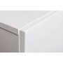 Voir la diapositive 6 : Paris Prix Lot de 2 Bancs Muraux & Étagère  Switch SBII  130cm Blanc & Naturel Rainuré