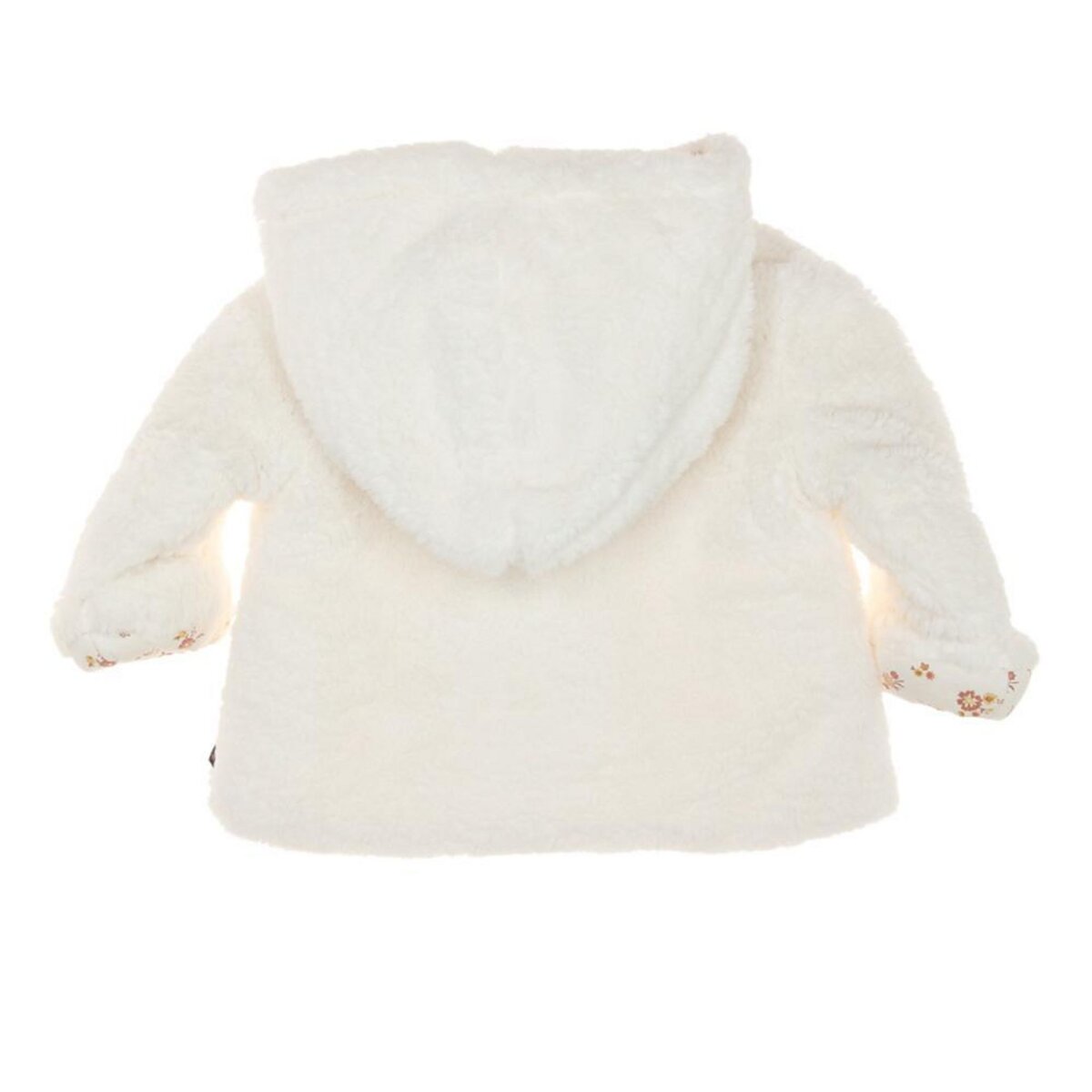 ELLE EST OU LA MER Manteau Sherpa  Doux Fille EOM Xaopol