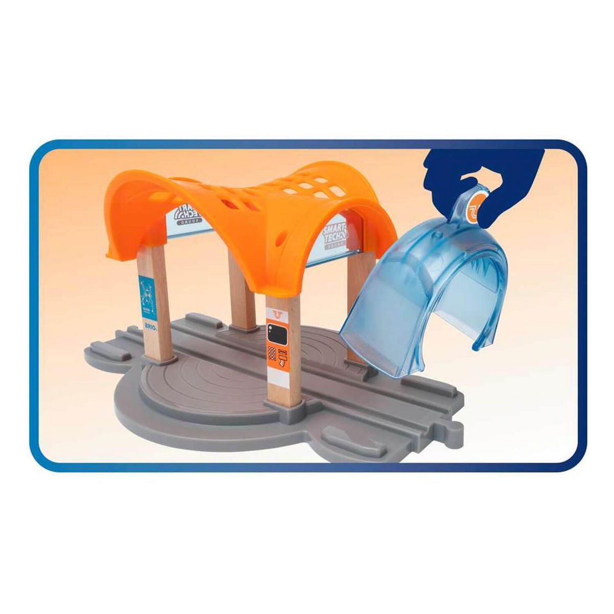 Brio Accessoire pour circuit de train Brio : Gare Smart Tech Sound