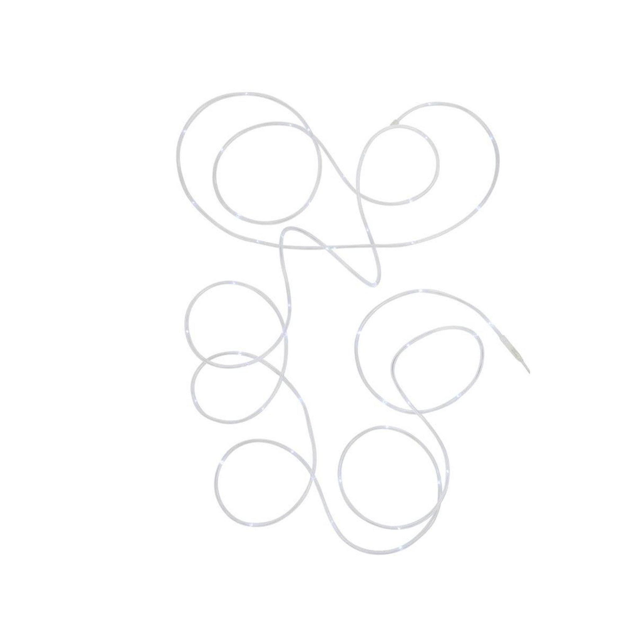 Voir la diapositive 2 : J-LINE Guirlande lumineuse déco  garla  15cm blanc