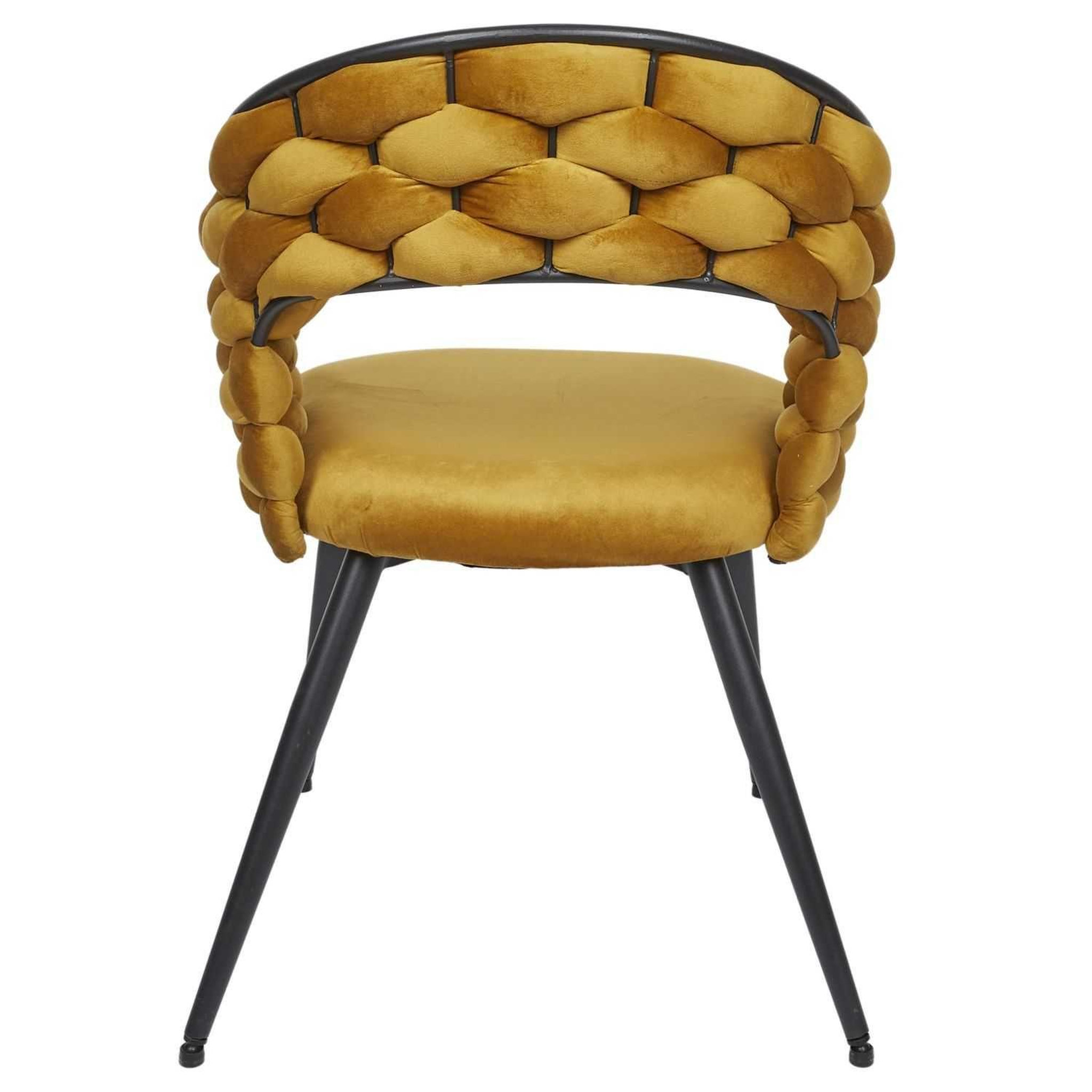 Voir la diapositive 5 : The Home Deco Factory Lot de 2 chaises assise tressée LUND