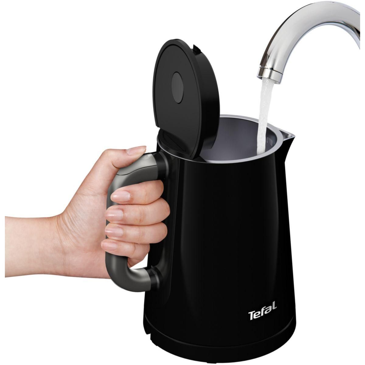 TEFAL Bouilloire à température réglable KO854830 Smart'n light 1L