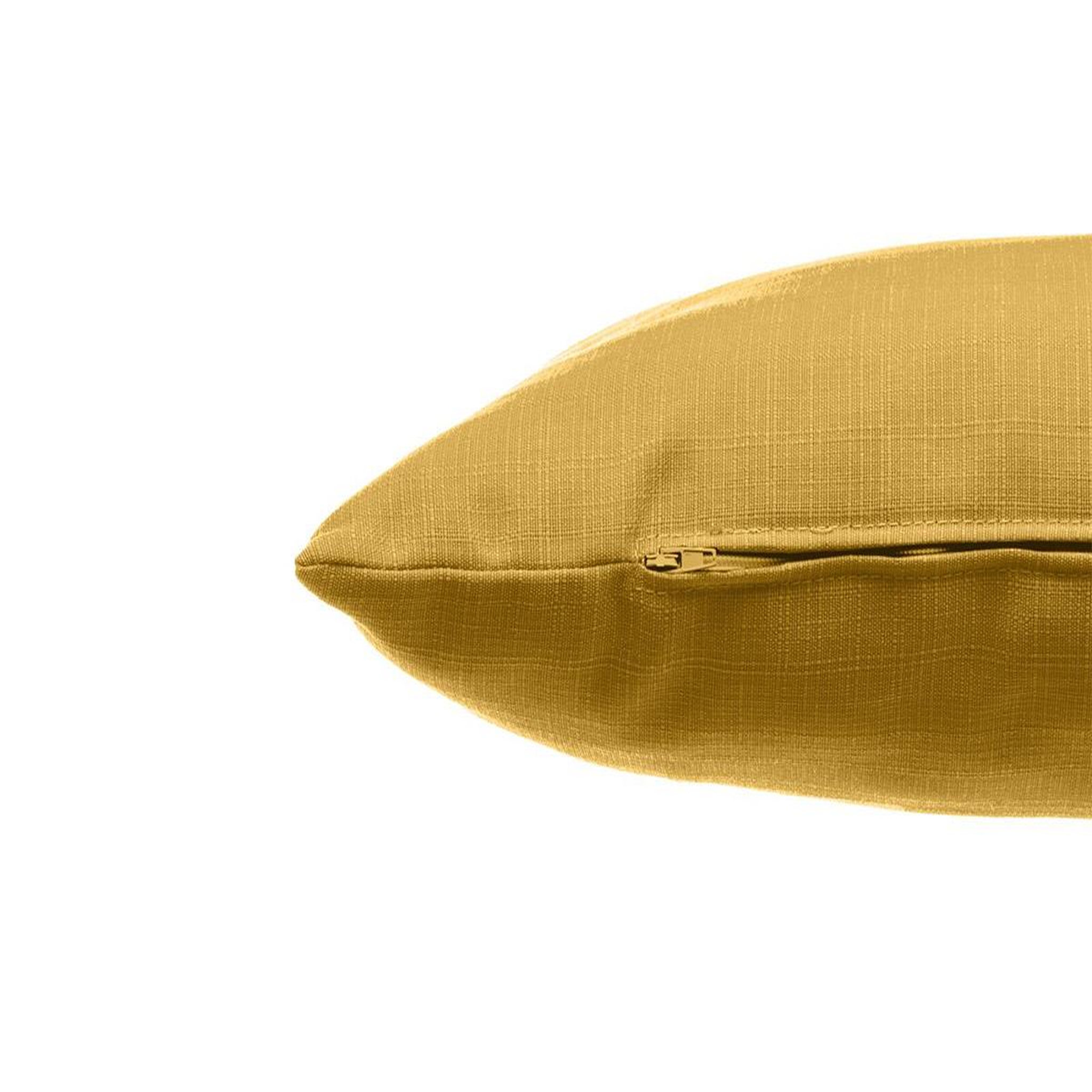 Voir la diapositive 2 : HESPERIDE Coussin d'extérieur Korai Moutarde - 50 x 30 cm - Hespéride
