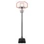 Voir la diapositive 2 : VIDAXL Support de basket-ball Blanc 282-352 cm Polyethylene