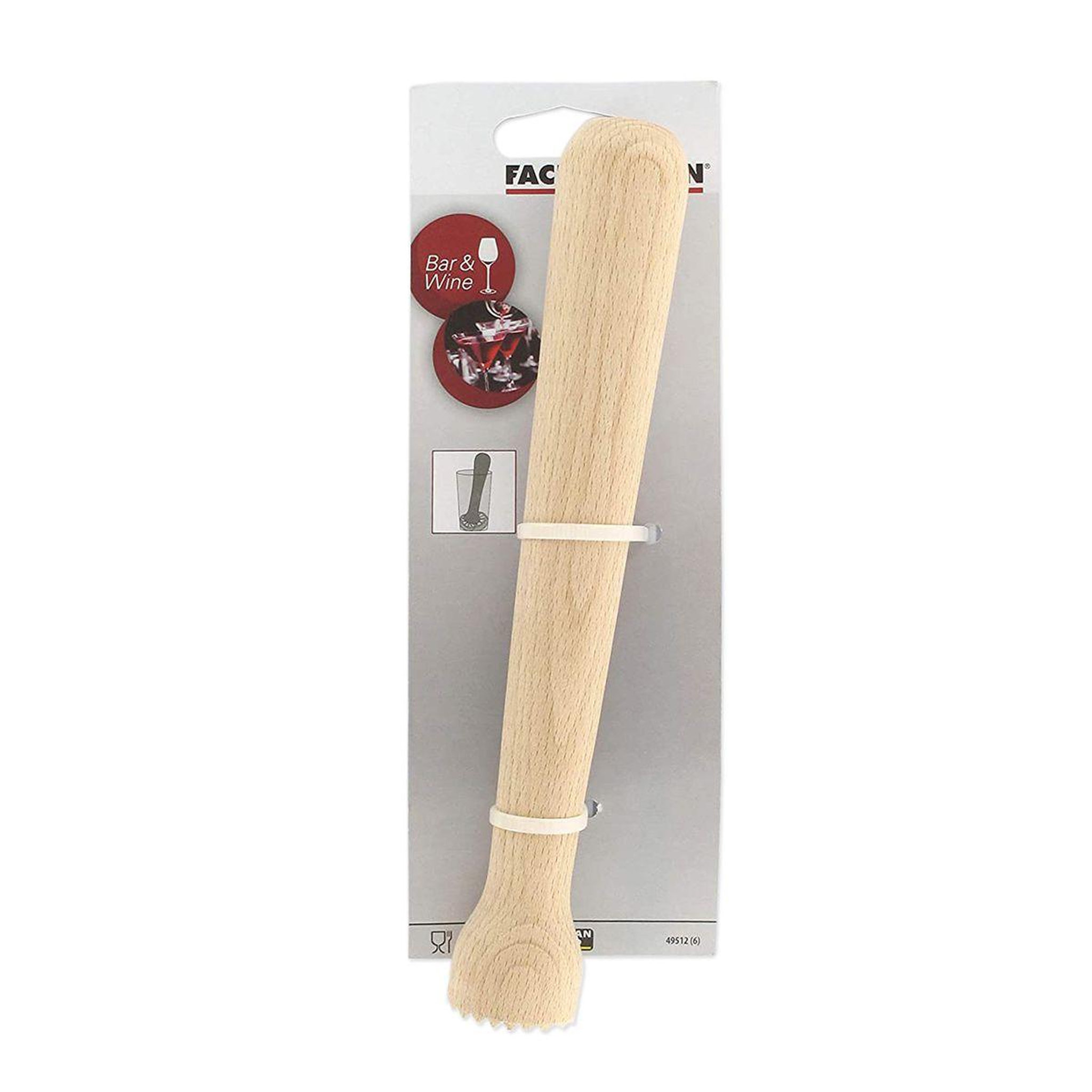 Voir la diapositive 5 : Fackelmann Pilon en bois pour cocktails en Bois Fackelmann