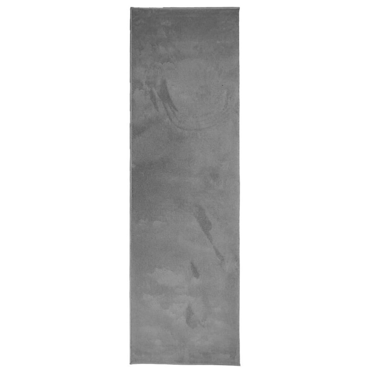 VIDAXL Tapis OVIEDO a poils courts anthracite 80x250 cm