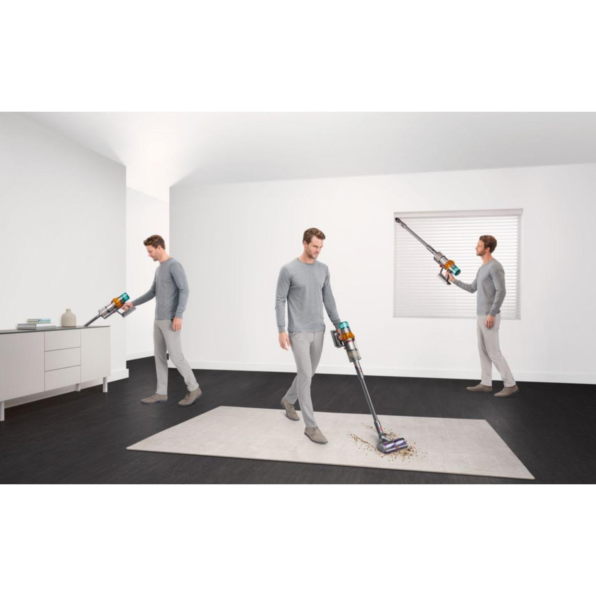 Voir la diapositive 2 : Dyson Aspirateur balai V15 Detect Absolute