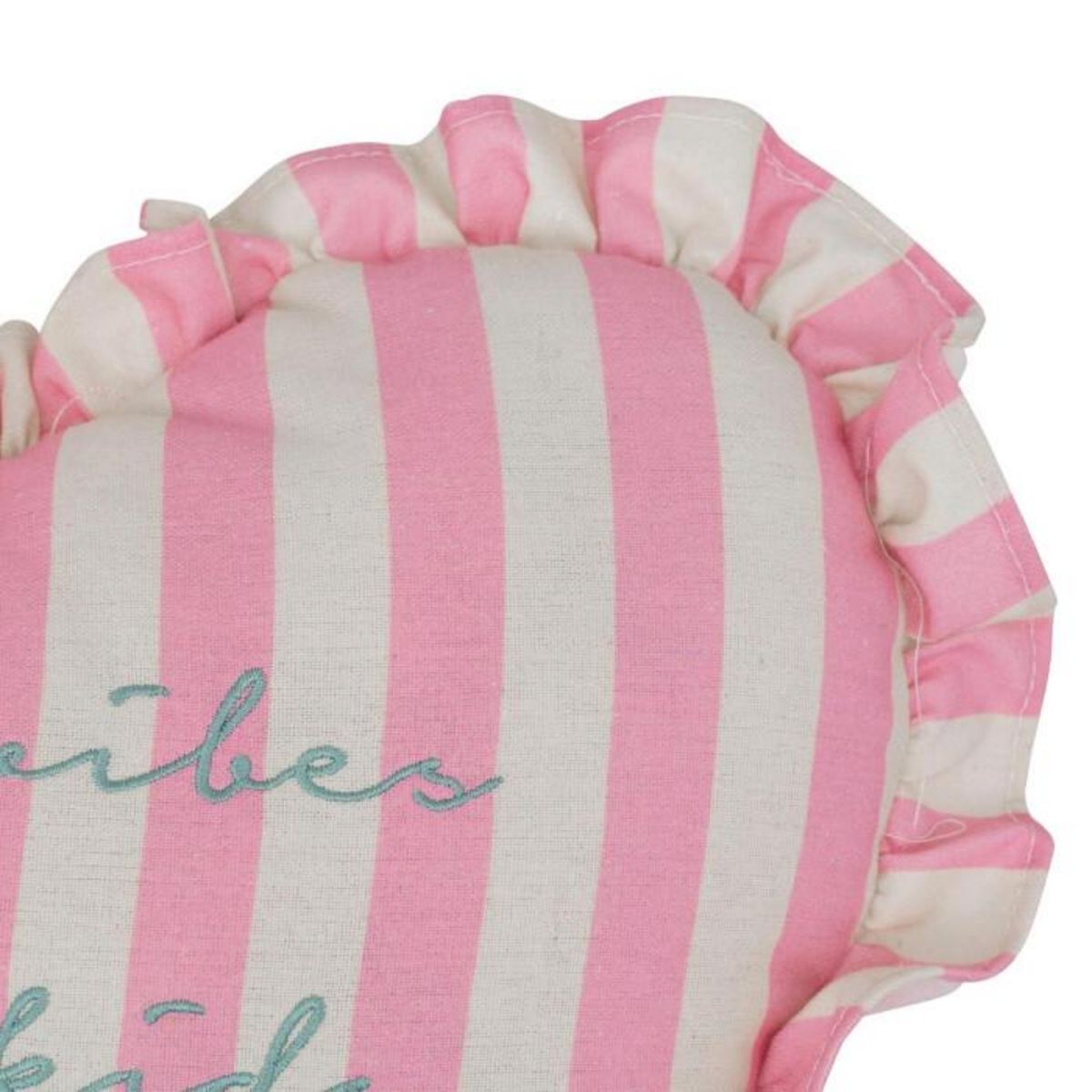 Atmosphera Kids Coussin Déco Cœur  Ava  38x38cm Rose