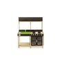 Voir la diapositive 2 : EXIT TOYS Cuisine d'extérieur en bois pour enfant Yummy 200 - Exit Toys