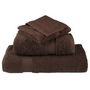 Voir la diapositive 4 : VIDAXL Serviettes de visage de qualité supérieure SOLUND 4 pcs marron