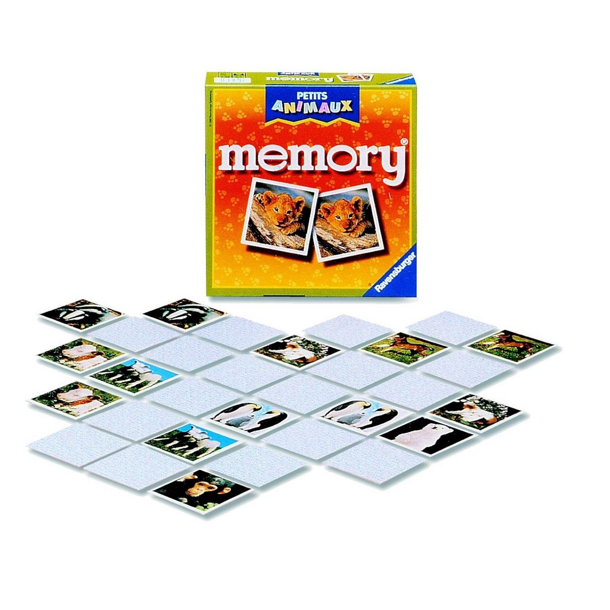 RAVENSBURGER Jeu Grand Memory Petits Animaux