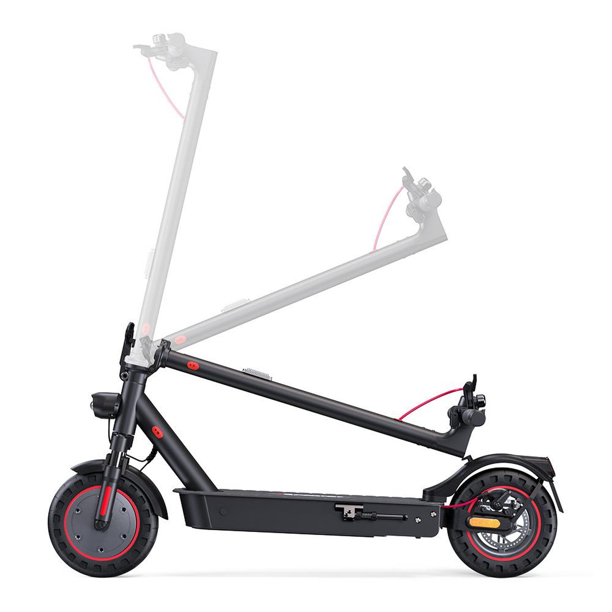 Voir la diapositive 3 : ISCOOTER Trottinette électrique iscooter i9 max, 36v 500w 10ah, 10 , noir