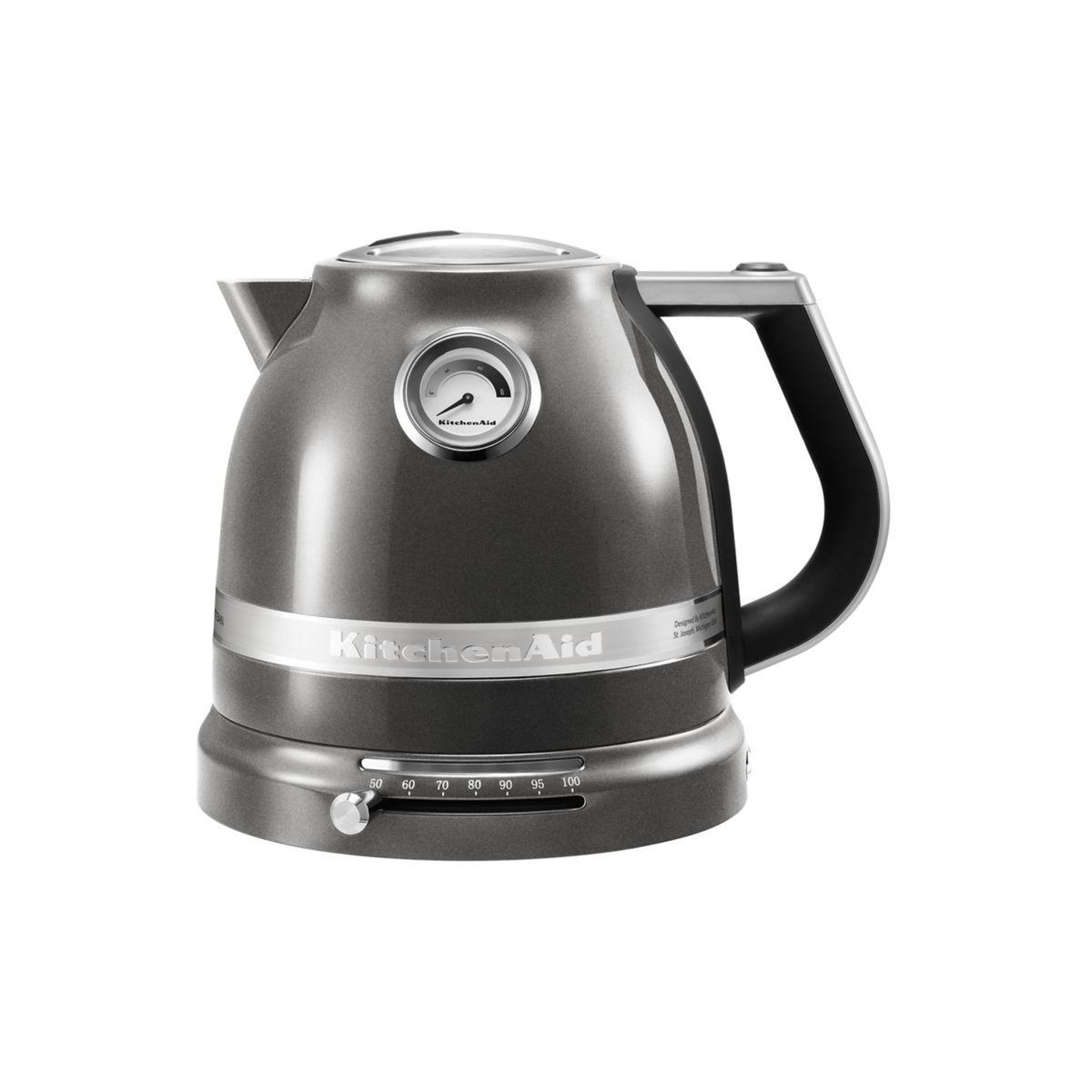 KitchenAid Bouilloire 5kek1522ems gris etain