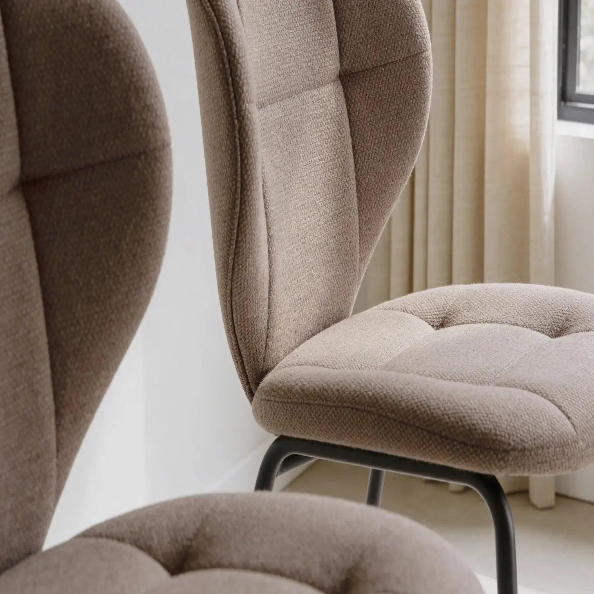 Voir la diapositive 4 : CASANOVA PARIS Porto - lot de 2 chaises pieds en métal noir