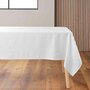 Voir la diapositive 1 : Paris Prix Nappe Jacquard Imprimé  Artea  140x240cm Blanc