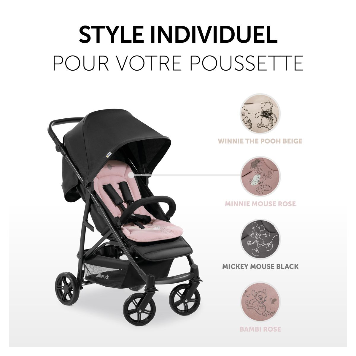 HAUCK Sur-assise pour poussette Pushchair Seat Liner