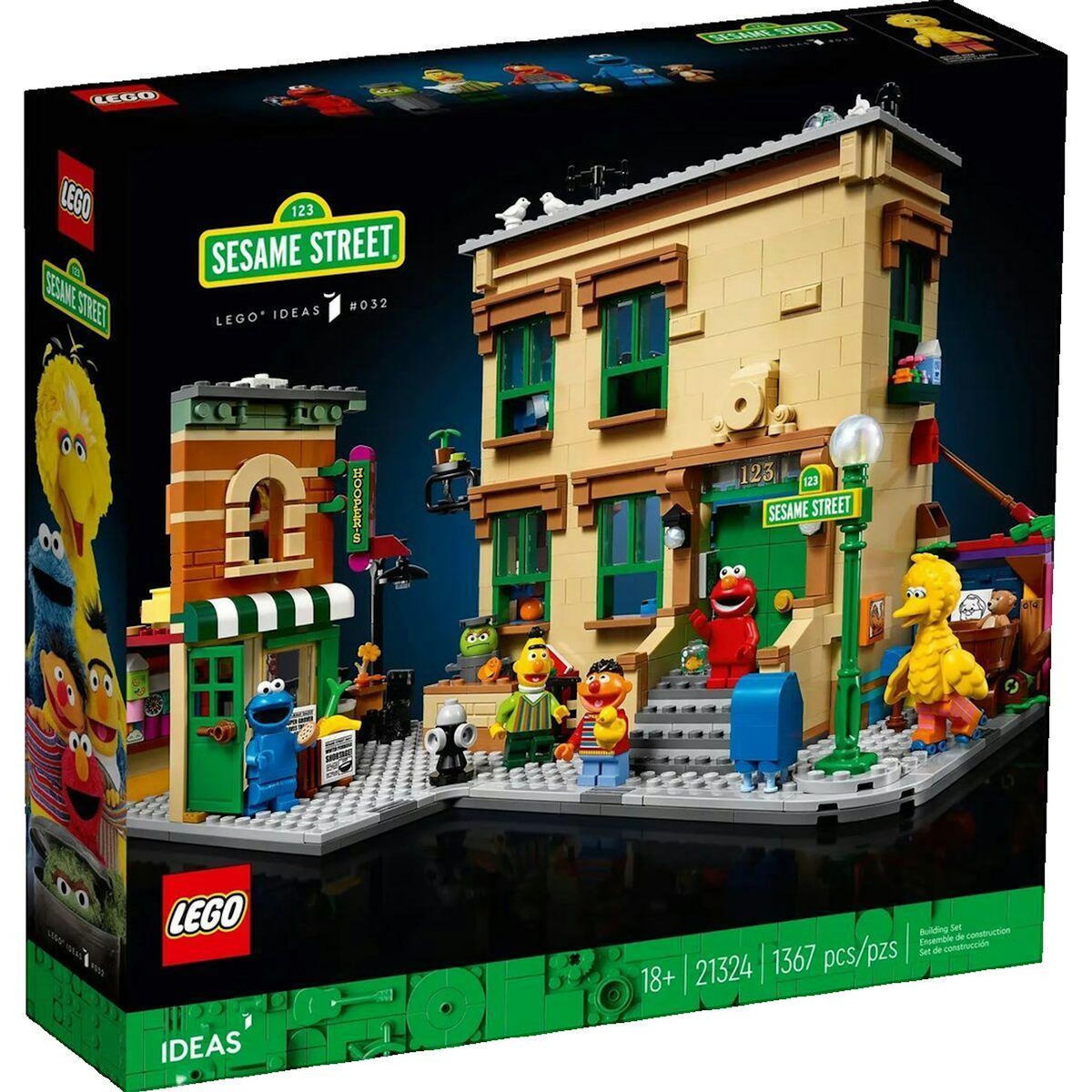 LEGO Jeu de construction LEGO® Ideas 21324 Sesame Street coloré