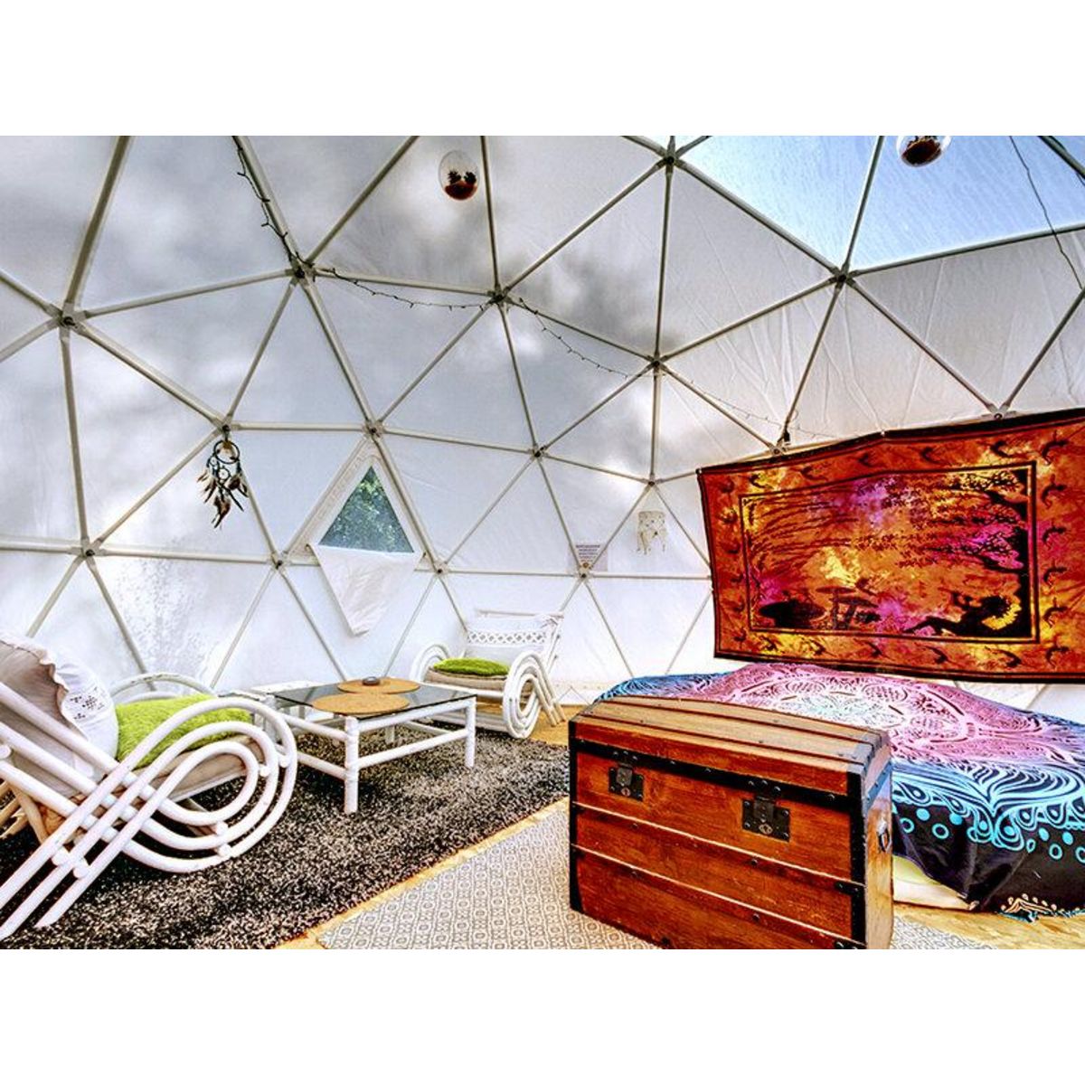 Smartbox Séjour famille insolite de 3 jours en dôme près du Puy-en-Velay - Coffret Cadeau Séjour