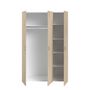 Voir la diapositive 4 : Armoire 3 portes L120cm DAISY