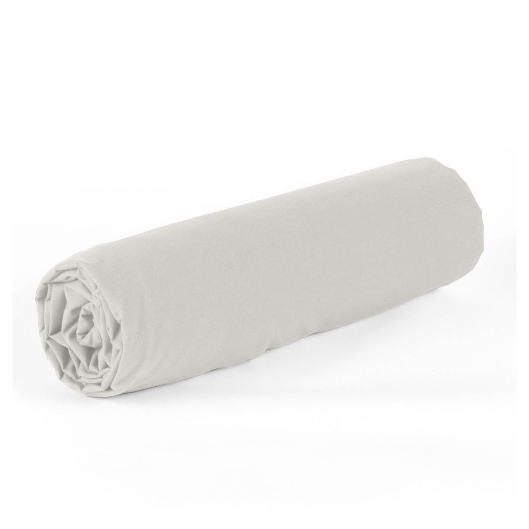 Voir la diapositive 1 : Drap housse uni en coton 