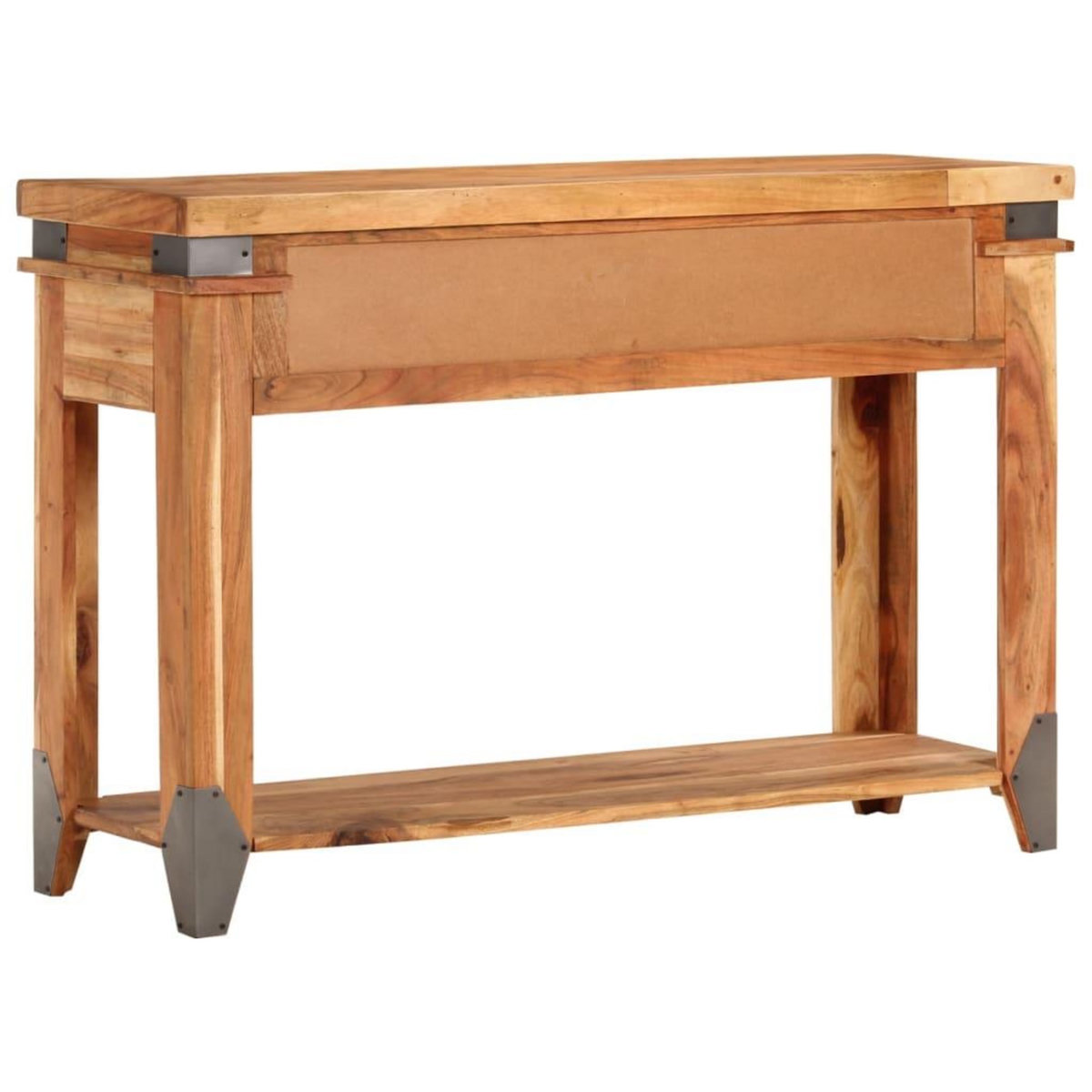VIDAXL Table console 110x34x74 cm Bois d'acacia massif