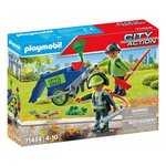 PLAYMOBIL 71434 Agents entretien voirie avec équipement