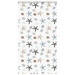 VIDAXL Store enrouleur de douche avec cassette largeur du tissu 116 cm