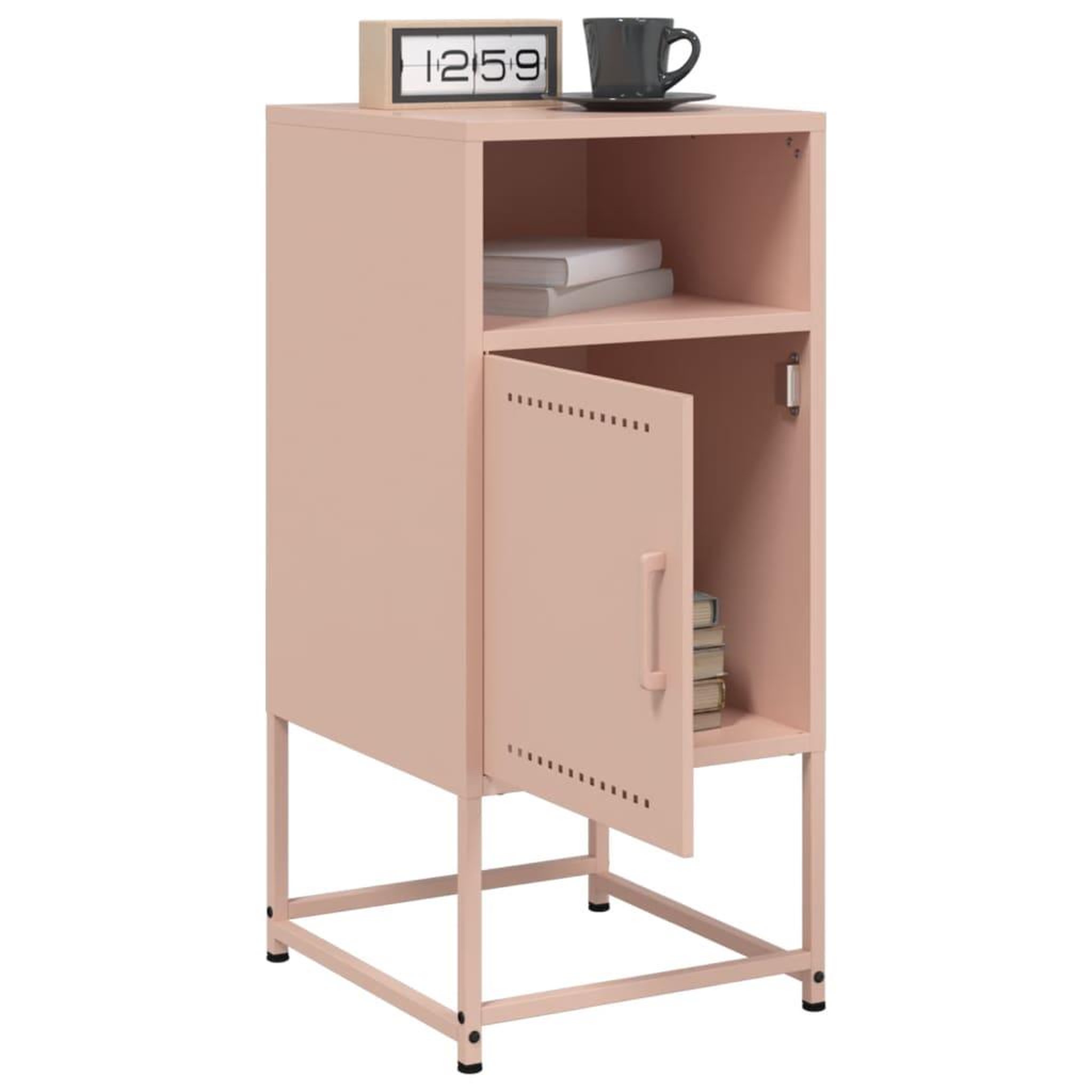 Voir la diapositive 3 : VIDAXL Tables de chevet 2 pcs rose 36x39x78 cm acier