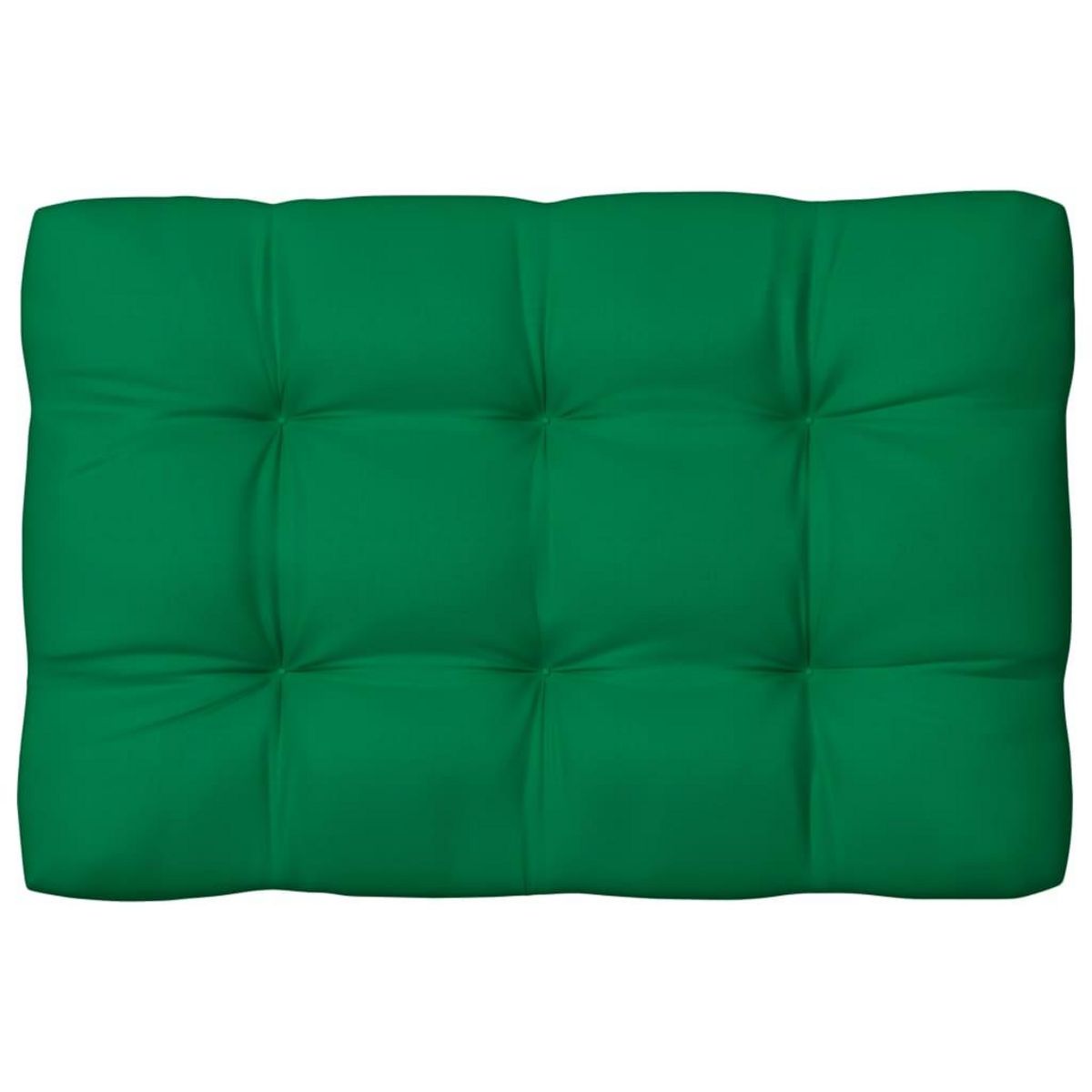 VIDAXL Coussins de canape palette lot de 7 Vert