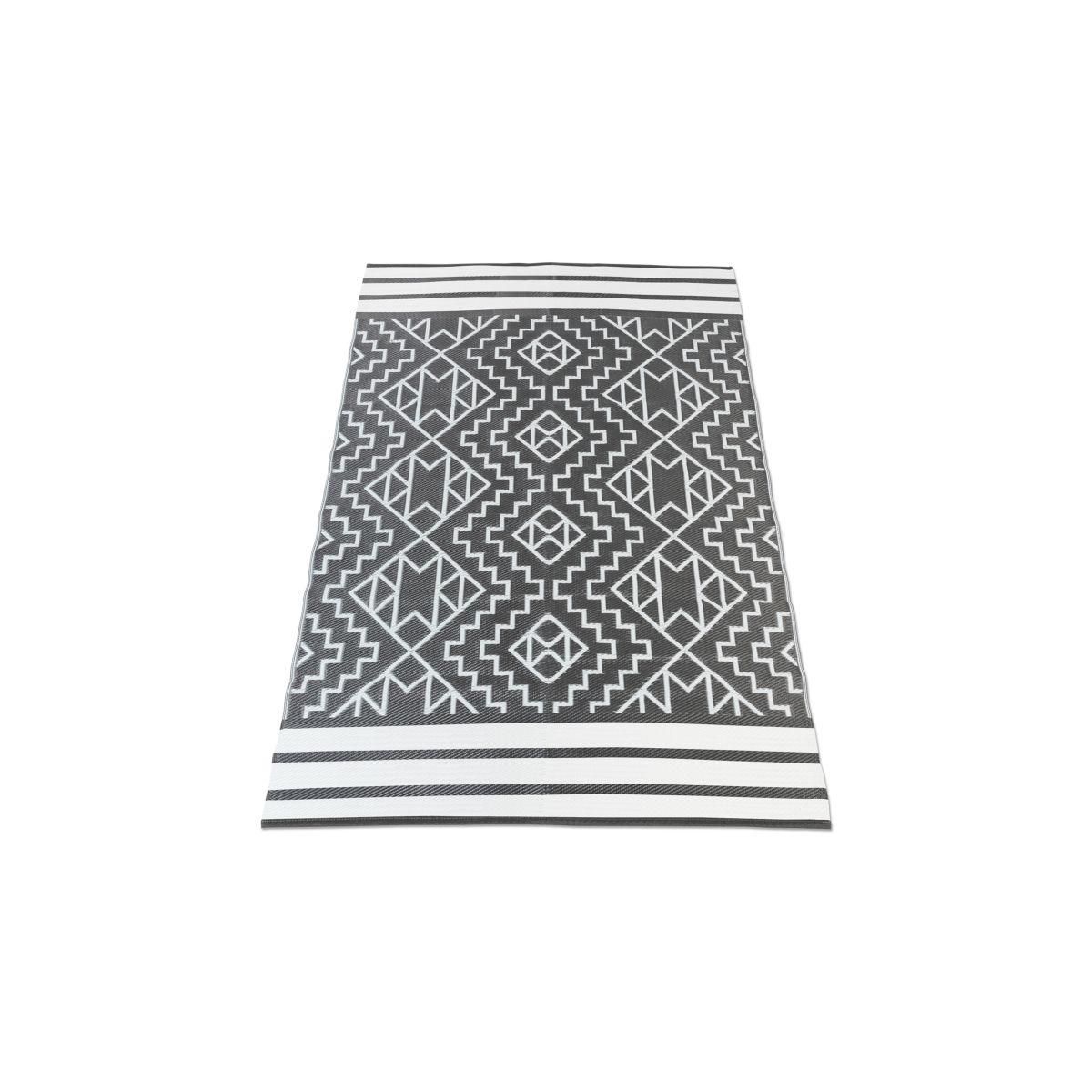 Inkazen Tapis extérieur - 160x240cm - Gris - INCA